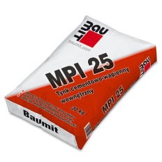 Baumit MPI 25 - Tynk cementowo-wapienny wewnętrzny