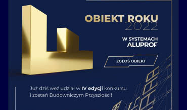 Start IV edycji konkursu Obiekt Roku w systemach Aluprof