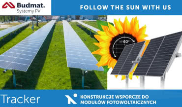 Nowość - tracker PV marki Budmat